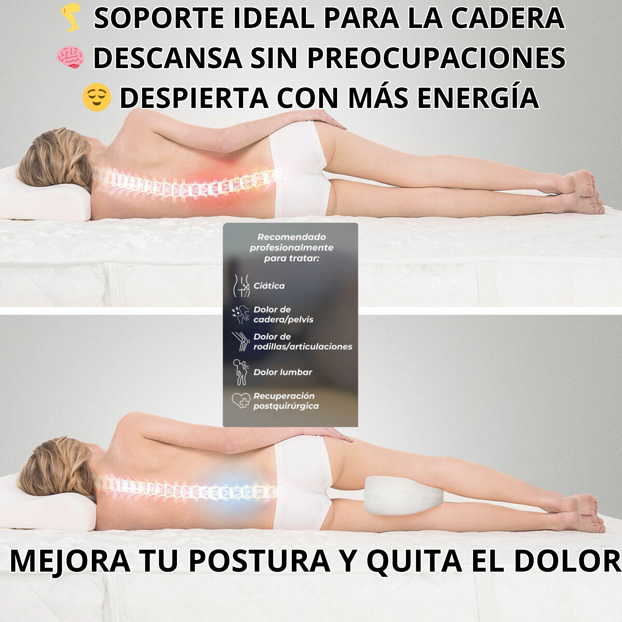 🤰 ALIVIO REAL PARA ESPALDA, CADERAS Y VIENTRE