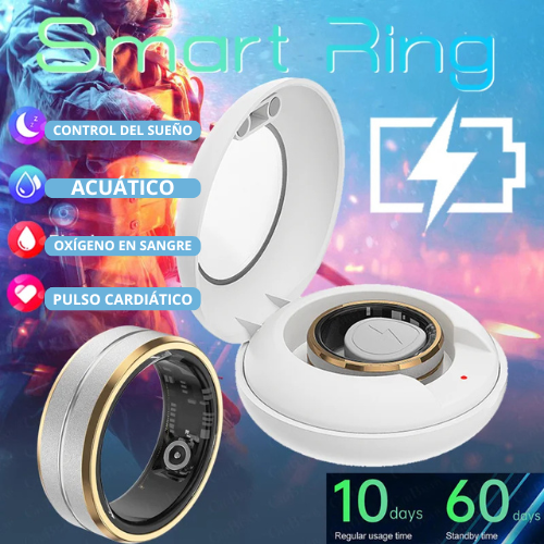 ANILLO AURAPRO+🎁 ESTUCHE DE CARGA Y 2 EBOOKS GRATIS.🎁