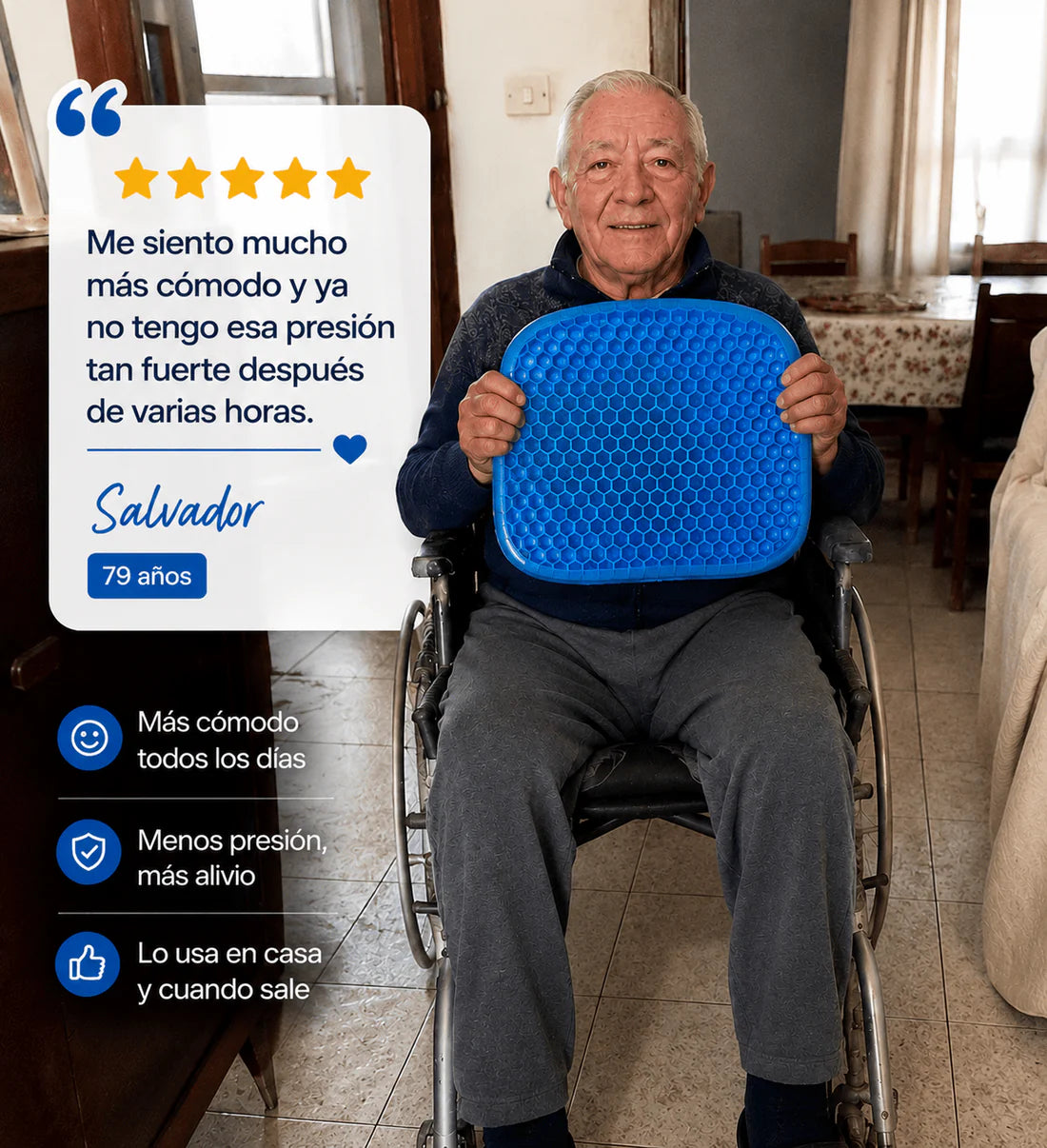 Cojín Masajeador PARCHES - Alivio Instantáneo para tu Bienestar