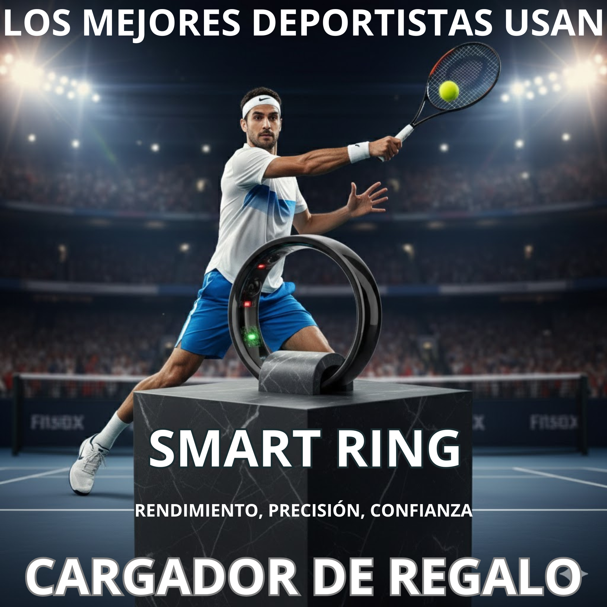 ANILLO INTELIGENTE DE RENDIMIENTO FÍSICO.