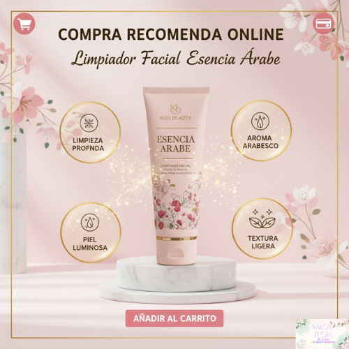 Limpiador Facial Esencia Árabe - Piel radiante y suave