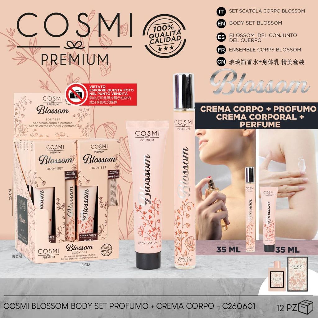 SET BLOSSOM 35+35ML COSMI CAMBIO TOTAL.